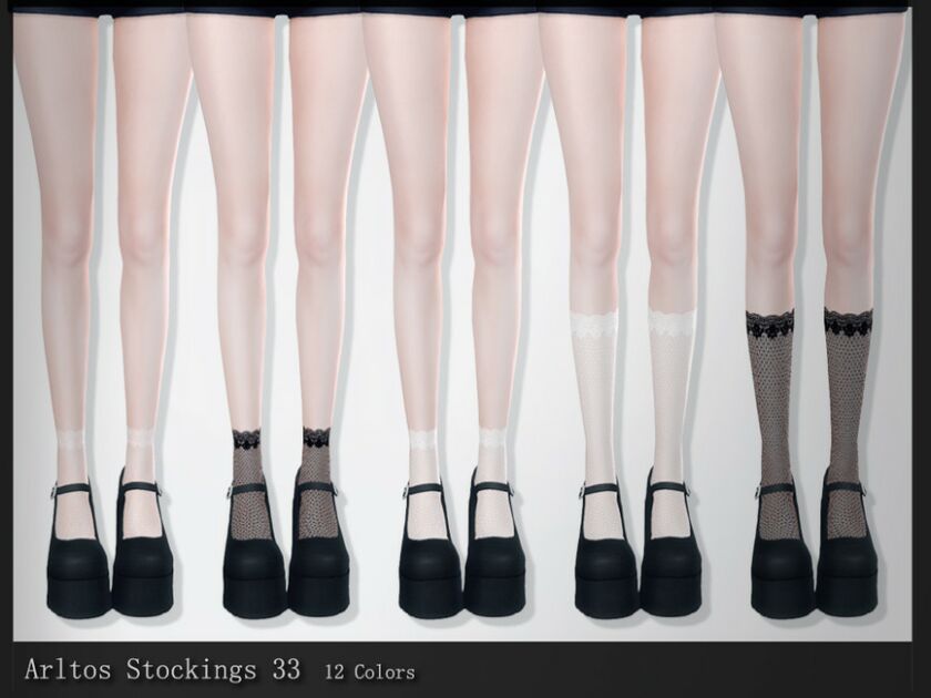 Stockings 33 By Arltos Sims 4 CC