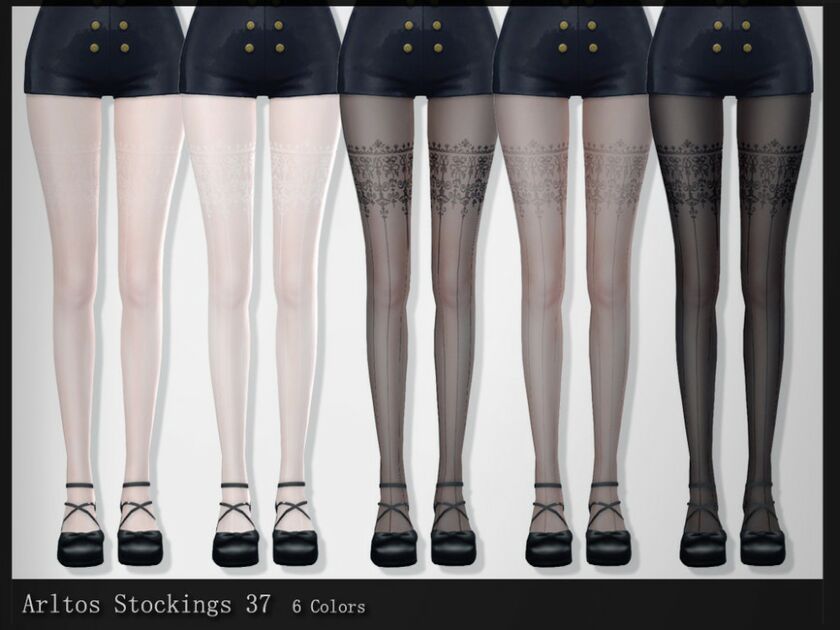 Stockings 37 By Arltos Sims 4 CC