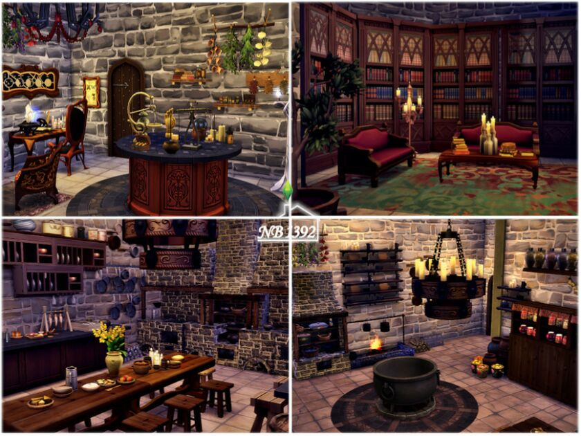 sims 4 cc stones and towers by nobody1392 5