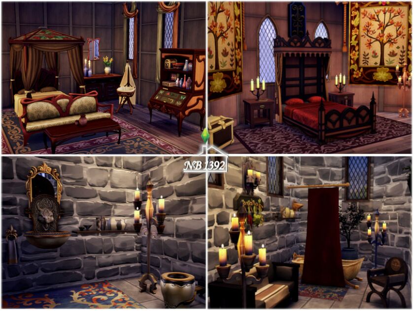 sims 4 cc stones and towers by nobody1392 7