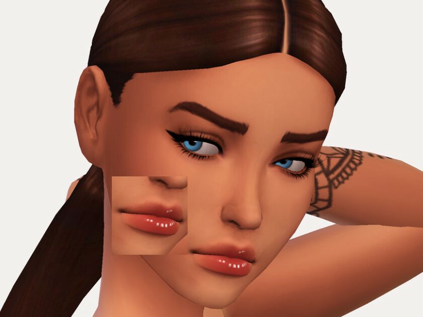 Sumi Lipgloss By Sagittariah Sims 4 CC