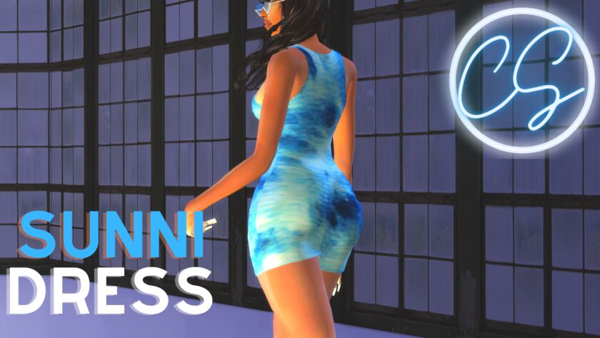 sims 4 cc sunni dress 4