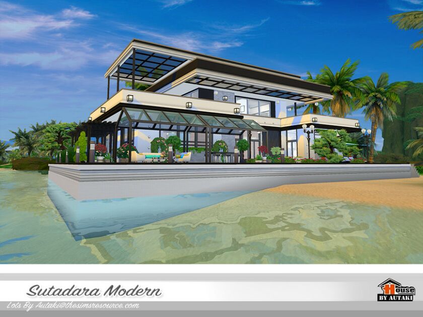 sims 4 cc sutadara modern by autaki 2