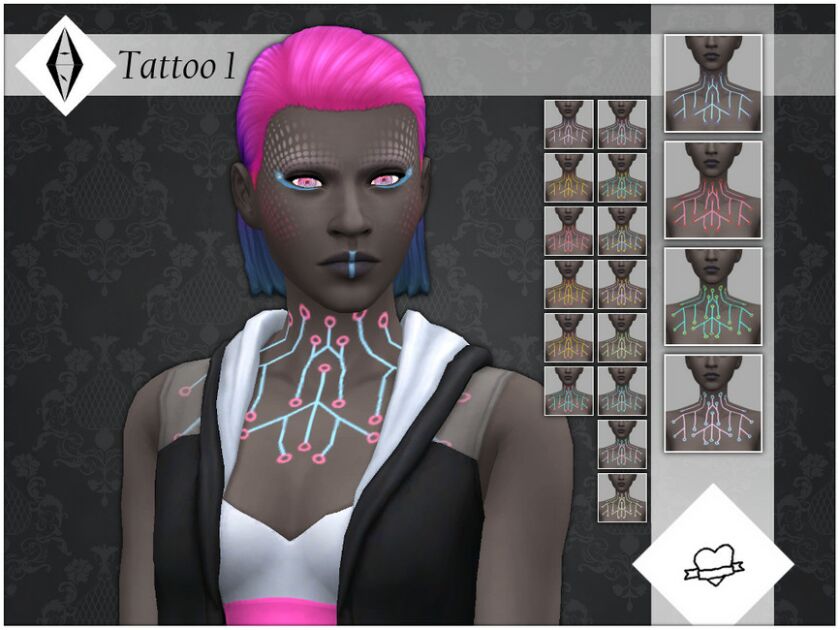 Tattoo 1 By Aleniksimmer Sims 4 CC