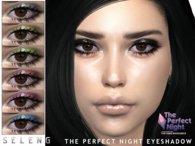 The Perfect Night Eyeshadow By Seleng Sims 4 CC