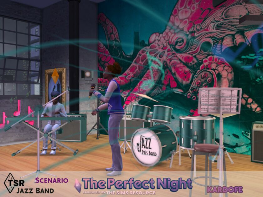 sims 4 cc the perfect night kardofe jazz band by kardofe 2