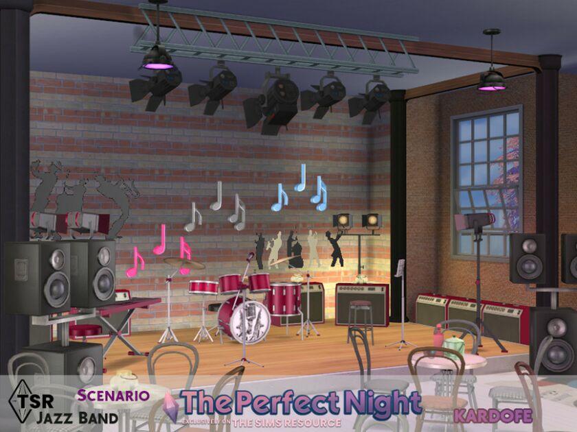 sims 4 cc the perfect night kardofe jazz band by kardofe 5