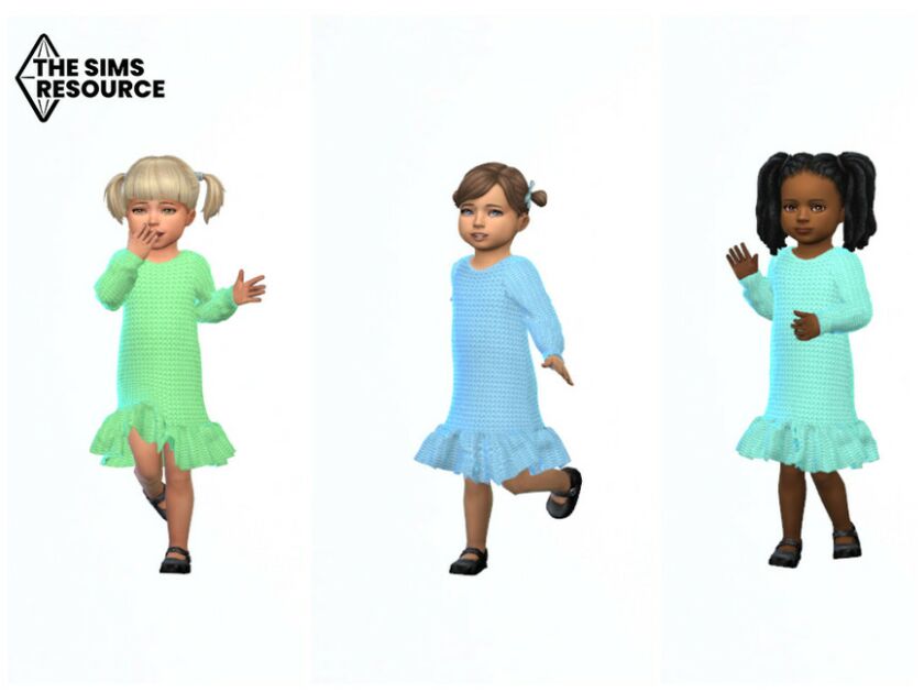 sims 4 cc toddler sweater dress 0821 by erinaok 3