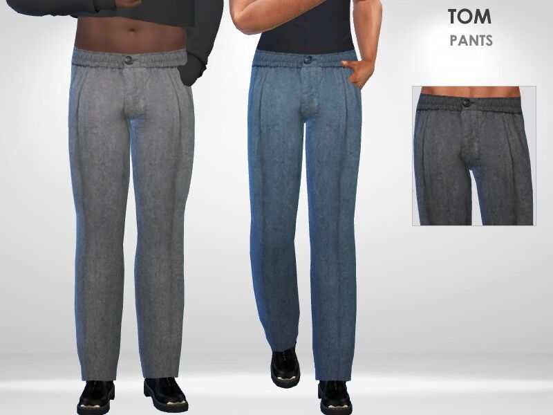 TOM Pants By Puresim Sims 4 CC