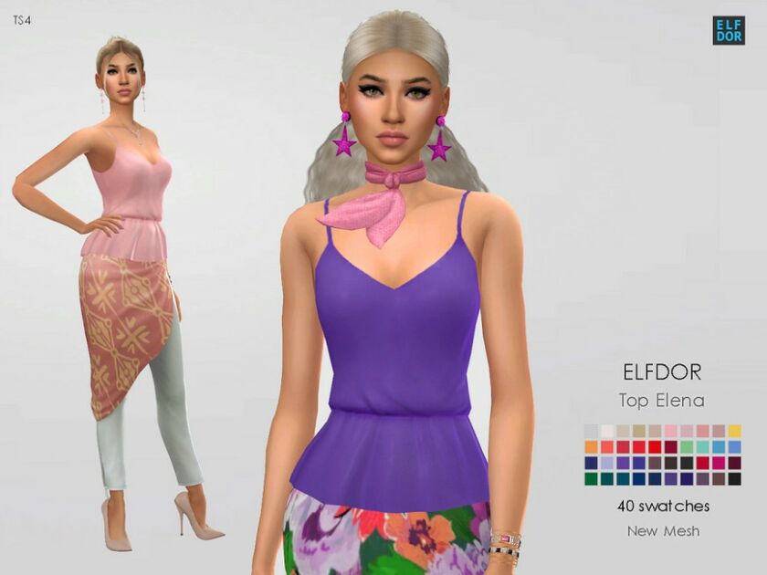 sims 4 cc top elena by elfdor 2