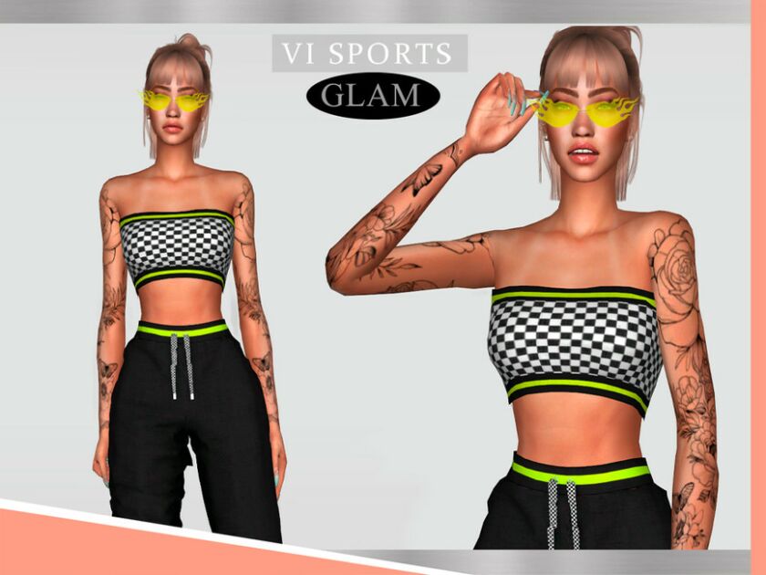 TOP Sportglam VI – IV Sims 4 CC