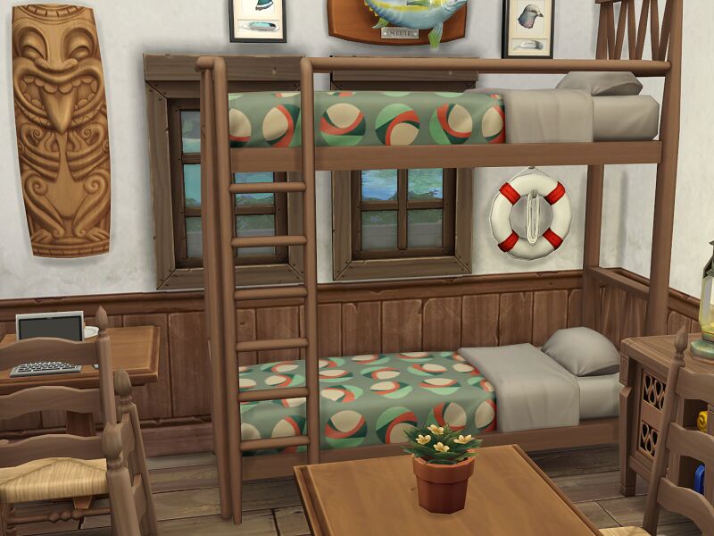 sims 4 cc tropical fishing camp no cc by flubs79 2