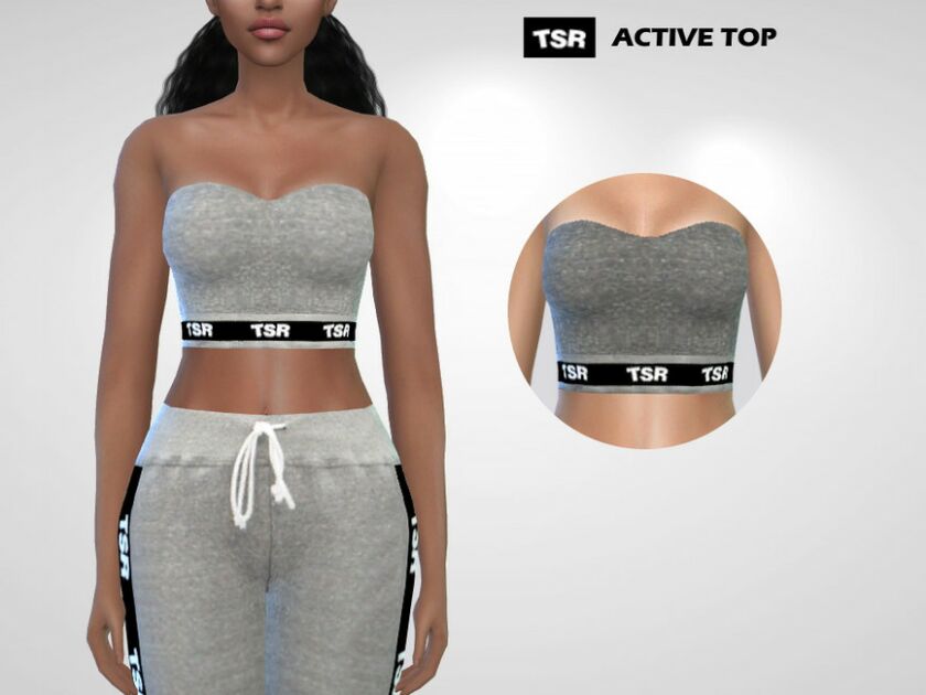 Active TOP By Puresim Sims 4 CC