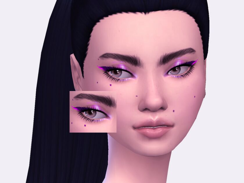 Ultraviolet Eyeliner By Sagittariah Sims 4 CC