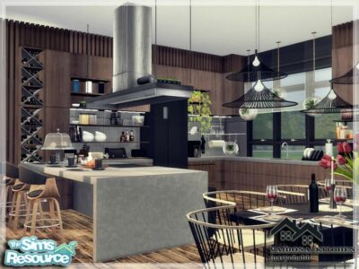 Vaidona – Kitchen By Marychabb Sims 4 CC