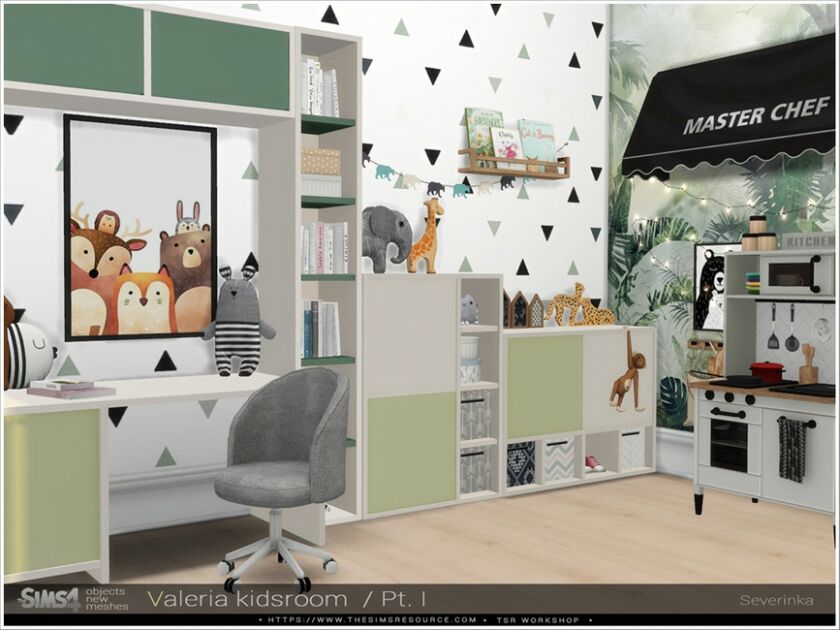 Valeria Kidsroom PT.I By Severinka_ Sims 4 CC