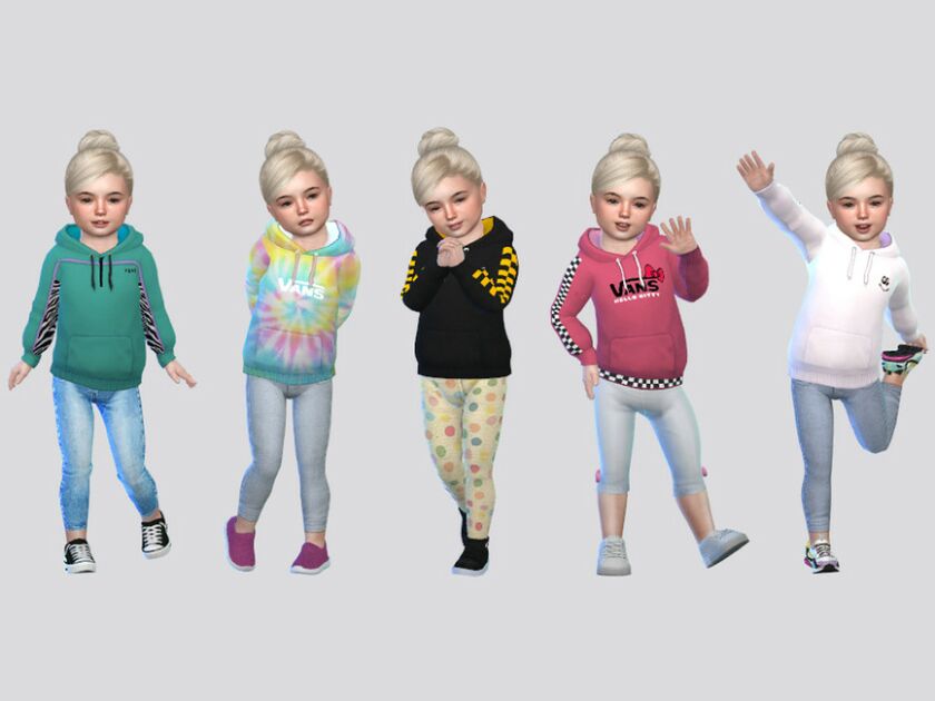 Vans Board Hoodies Toddler (G) By Mclaynesims Sims 4 CC