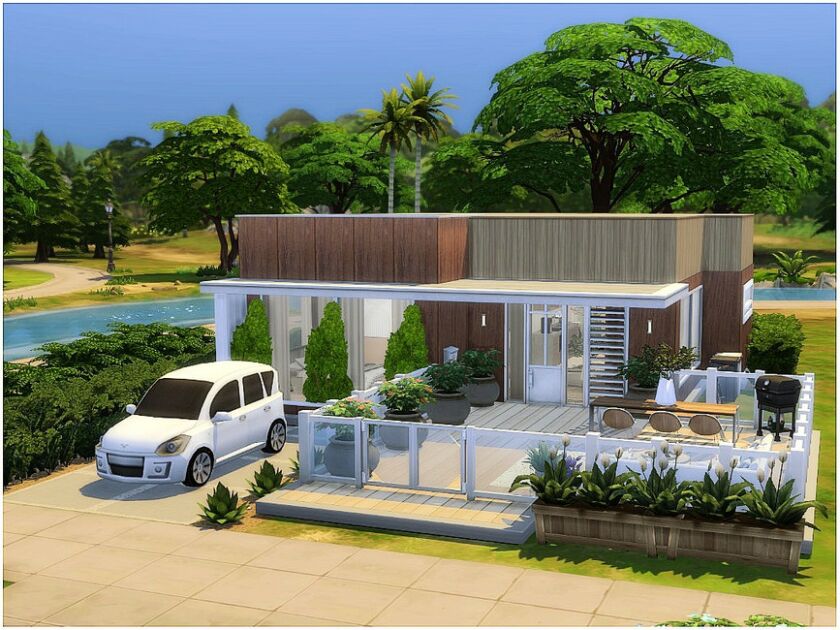 Villa 33 By Lotsbymanal Sims 4 CC