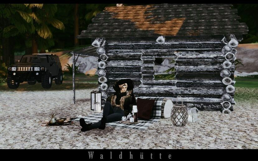 Waldhütte Granite Falls Sims 4 CC