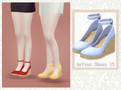 Wedge Shoes / 13 By Arltos Sims 4 CC