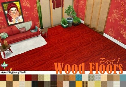 Wood Floors Part 1 Sims 4 CC