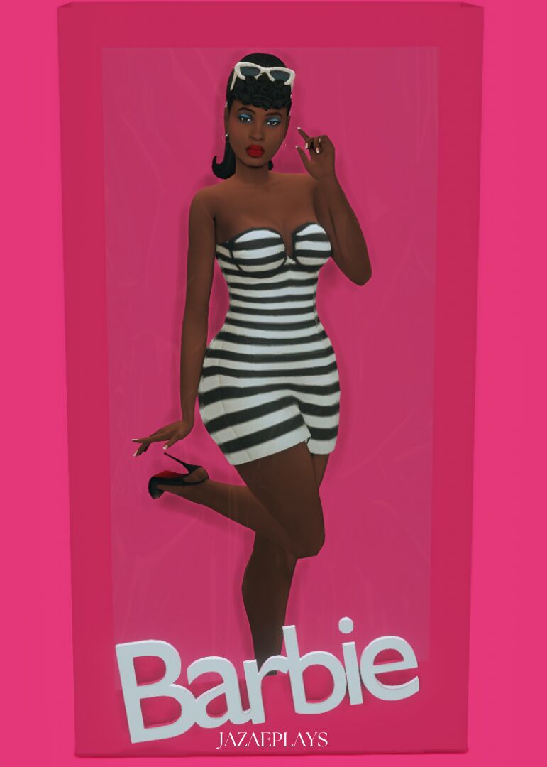 1950s Barbie Sims 4 CC