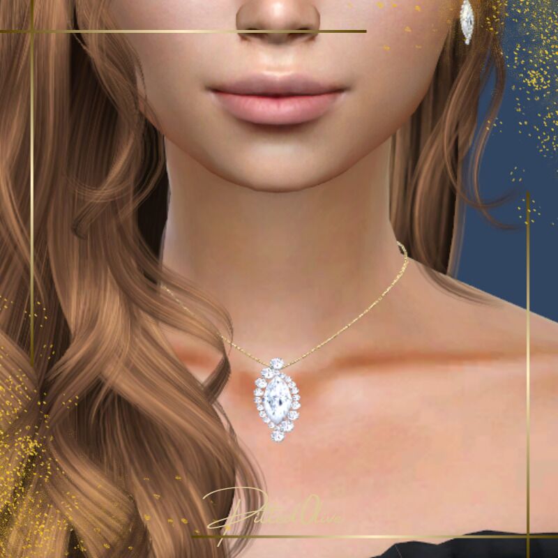 Aevery Necklace Sims 4 CC