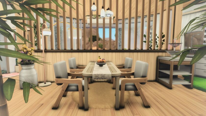 sims 4 cc ai futuristic eco house residential 1 9