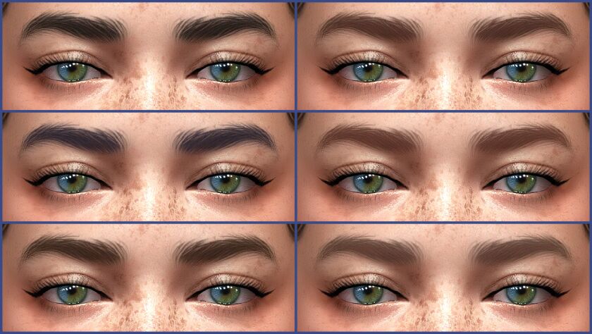 sims 4 cc eyebrows 82 updated 2