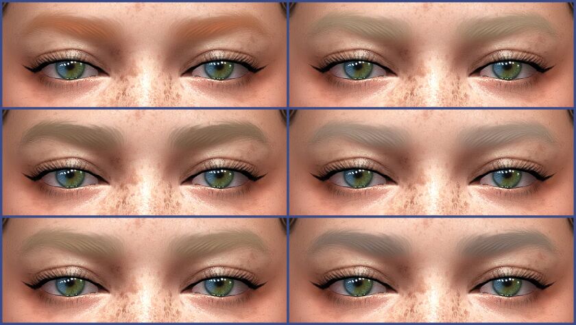 sims 4 cc eyebrows 82 updated 4