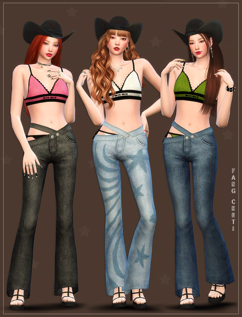 MN-Klaxon Outfits Sims 4 CC