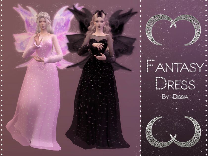 Fantasy Dress Sims 4 CC