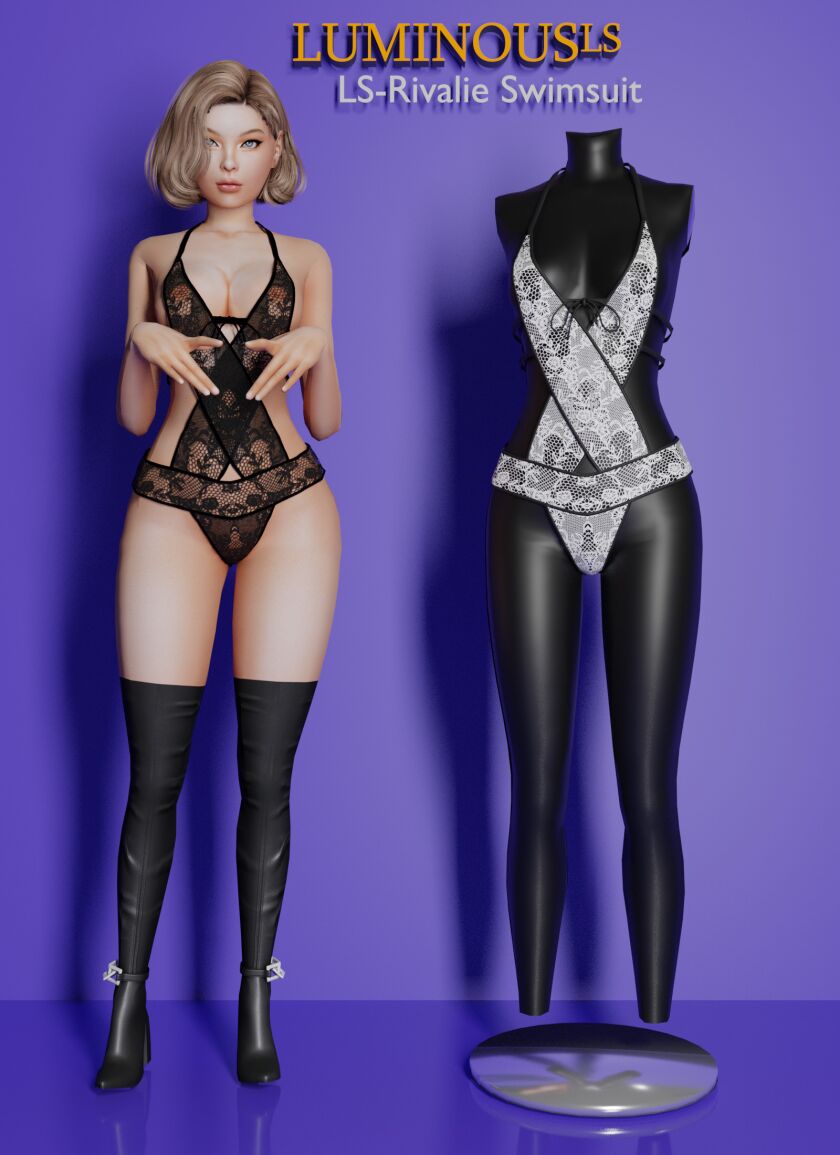 Ls-Bretty Set Sims 4 CC