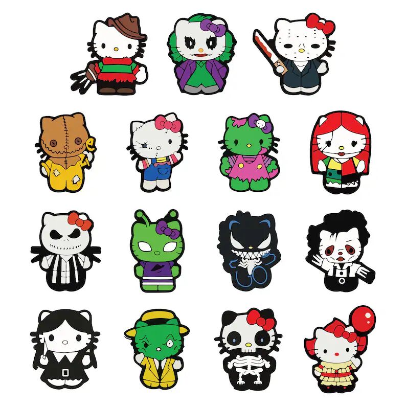 Hello Kitty Halloween Dress Up Stickers Sims 4 CC