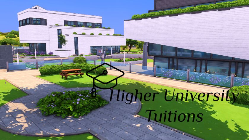 Higher University Tuition Sims 4 CC