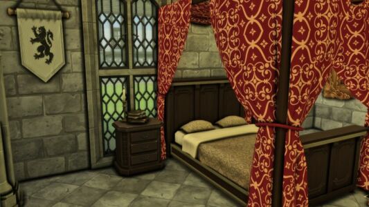 Small Castle Decor Set Sims 4 CC