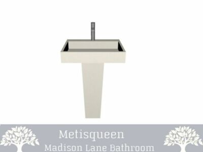 Madison Lane Sink Sims 4 CC