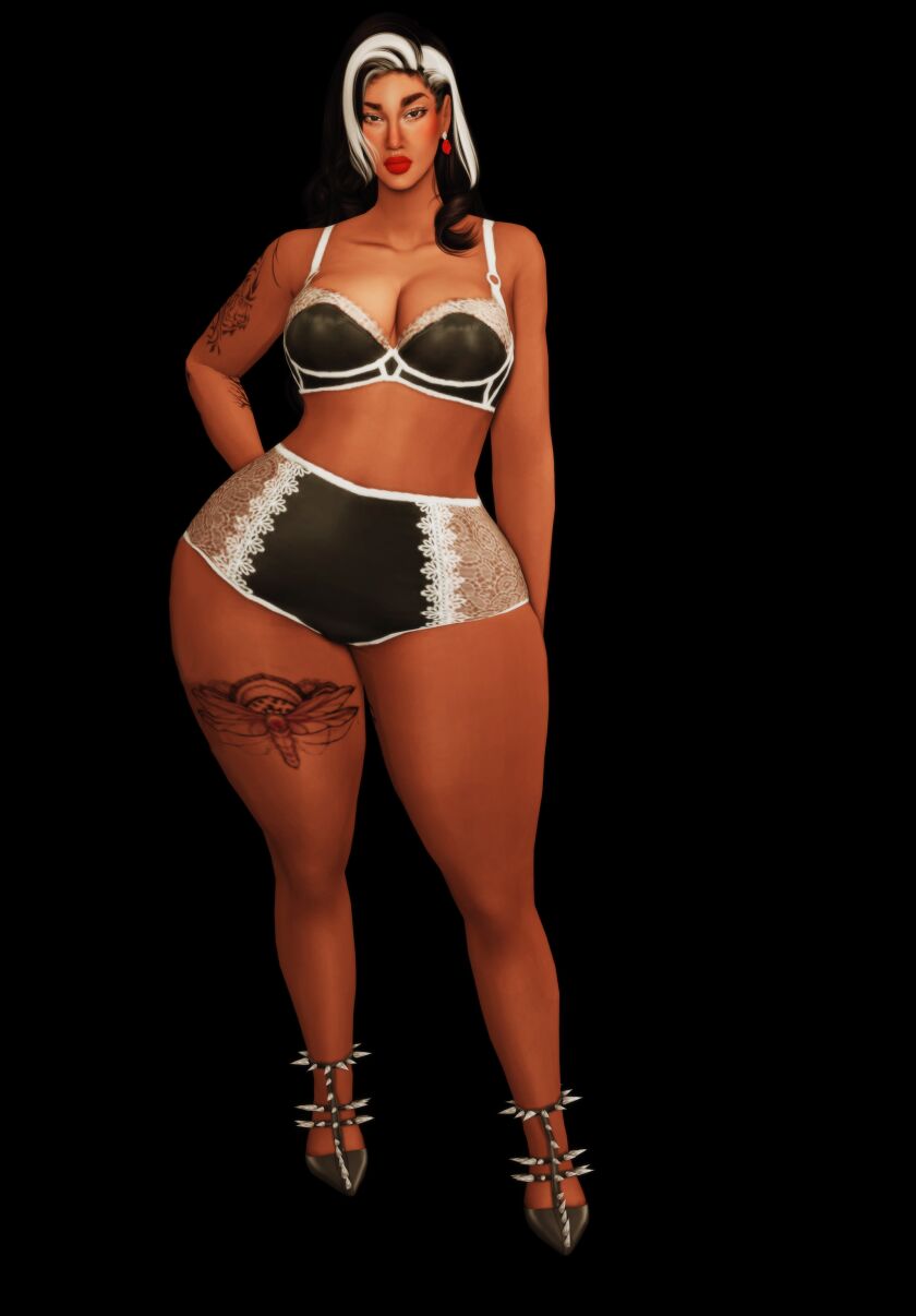 Mrs. Indya Drake Loves Nothing More Than Her 7594309543 Piece Collection Of Intimate Apparel Sims 4 CC