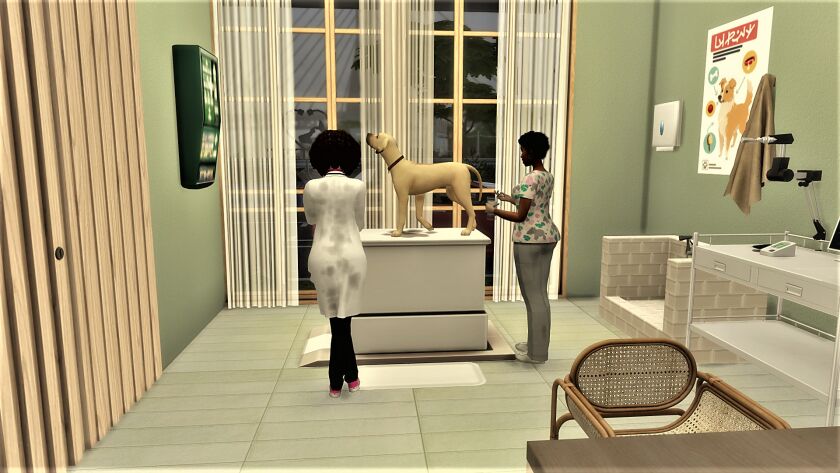 sims 4 cc pet clinic can now be downloaded from my patreon 13