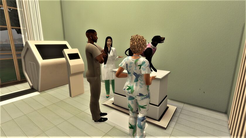 sims 4 cc pet clinic can now be downloaded from my patreon 8