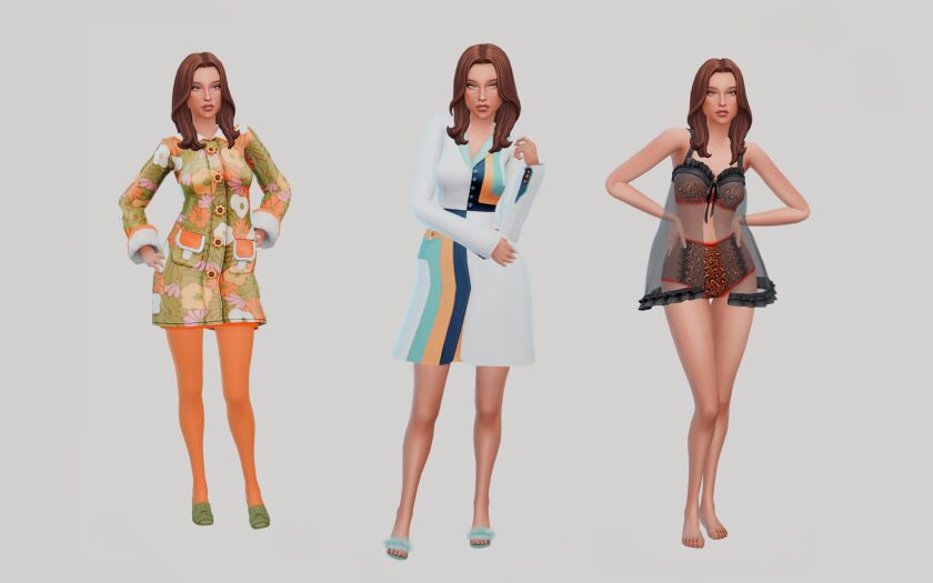 Poppy Collection Sims 4 CC