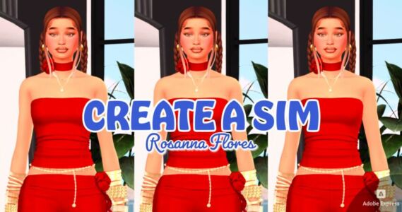 Rosanna Flores Sims 4 CC