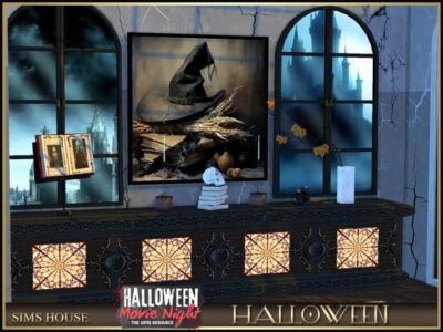 Halloween House Sims 4 CC