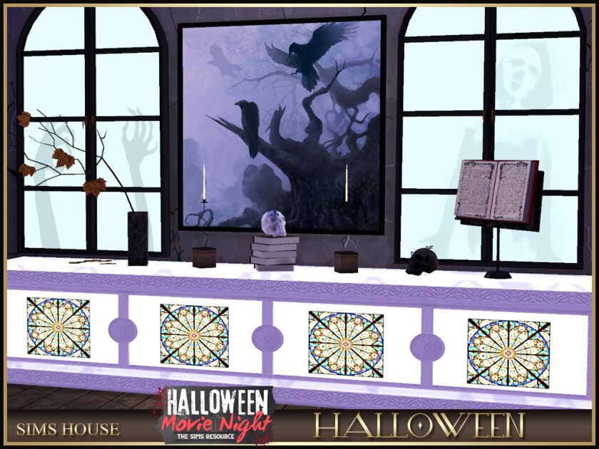 sims 4 cc sims houses halloween 7