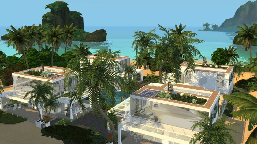 Sulani Luxe Island Apartments Sims 4 CC