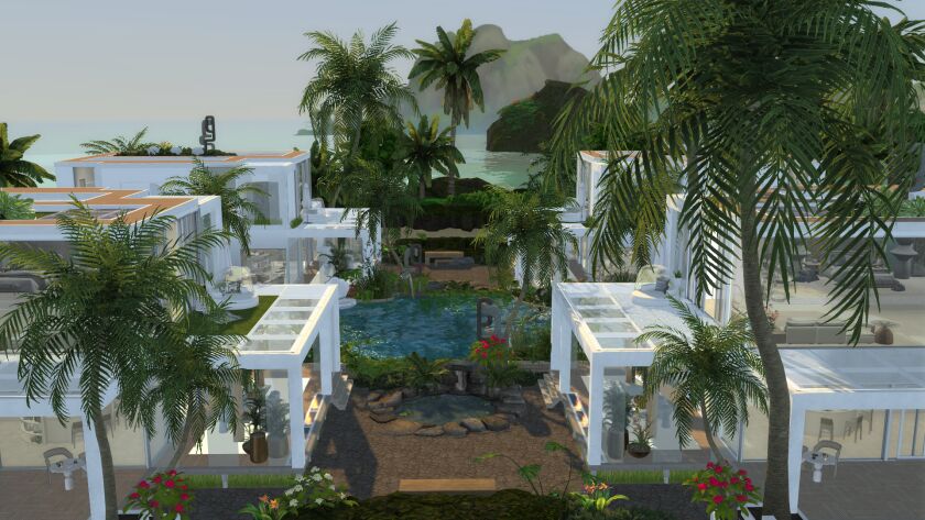 sims 4 cc sims4vibes sulani luxe island apartments 2