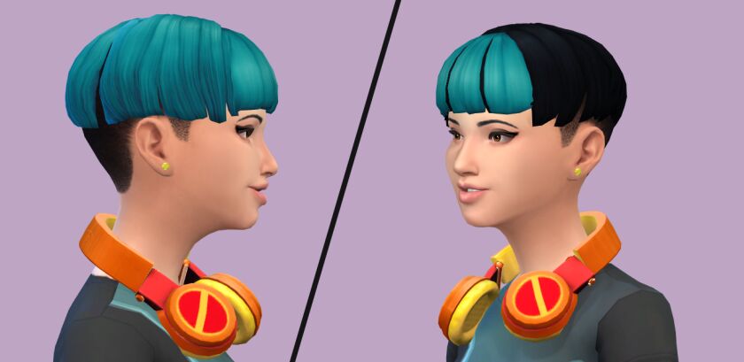 sims 4 cc some updated hairs 2