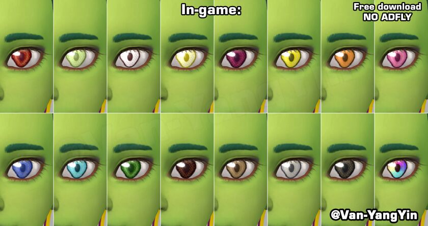 sims 4 cc strawberry eyes for all ages 3