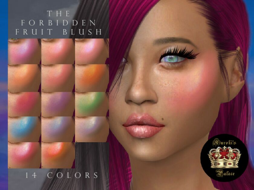 The Forbidden Fruit Blush Sims 4 CC