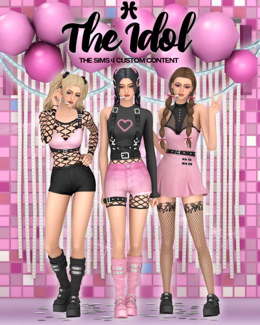 The Idol Sims 4 CC